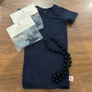 Fun & Function Compression T-shirt and chewelry - two Rock Chewies & 1 beaded